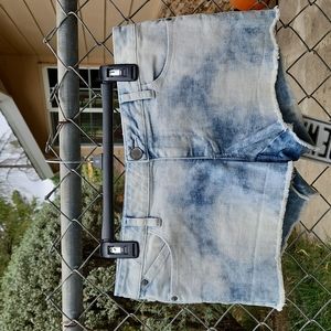 Route 66 Bleachwash Jean Shorts